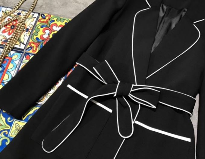 Serups are steamed first! French Suit Set 2color D