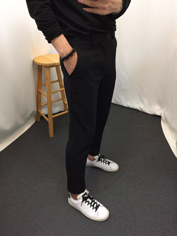 New Men's Pants Slim Fit Slacks Men's Pants 