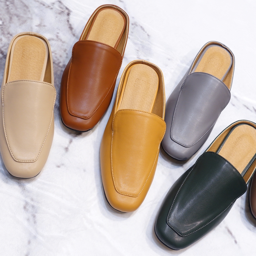 New Simple Blouse 9color s658 Women Mannish Mule S