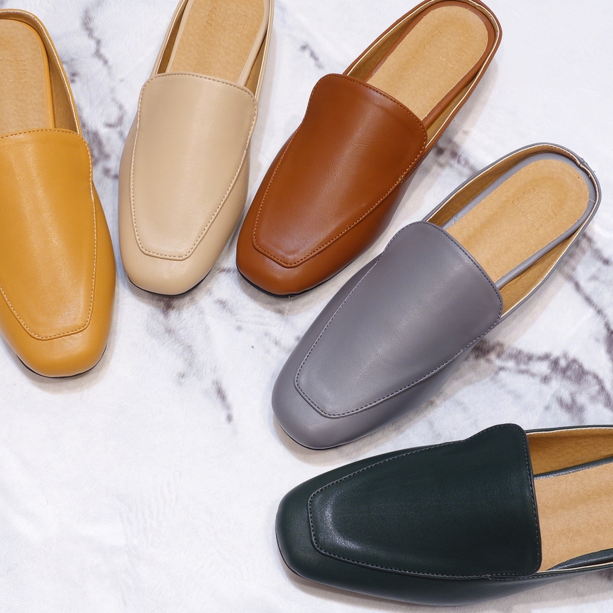 New Simple Blouse 9color s658 Women Mannish Mule S