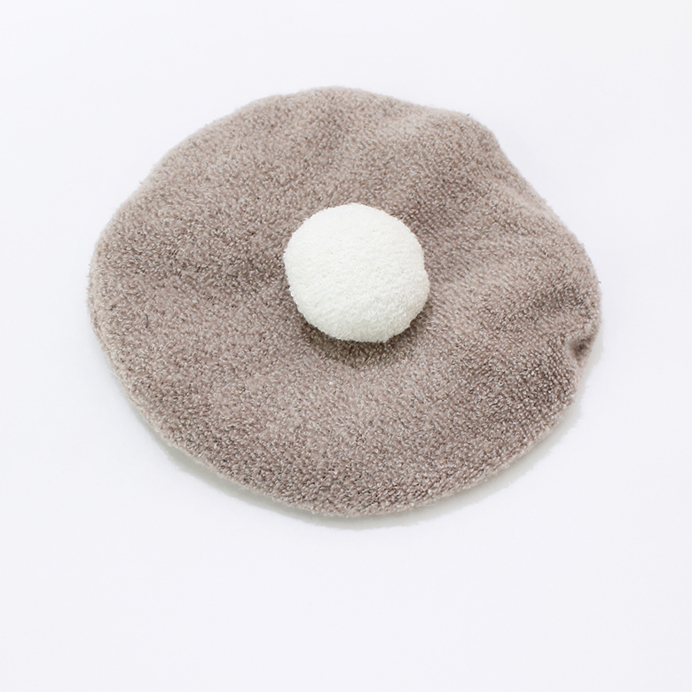 Knitted beret baby toddler baby 100 days woman man