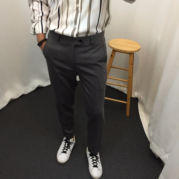 New Men's Pants Slim Fit Slacks Men's Pants 