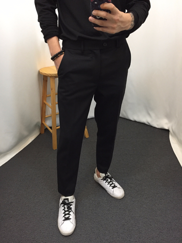 New Men's Pants Slim Fit Slacks Men's Pants 