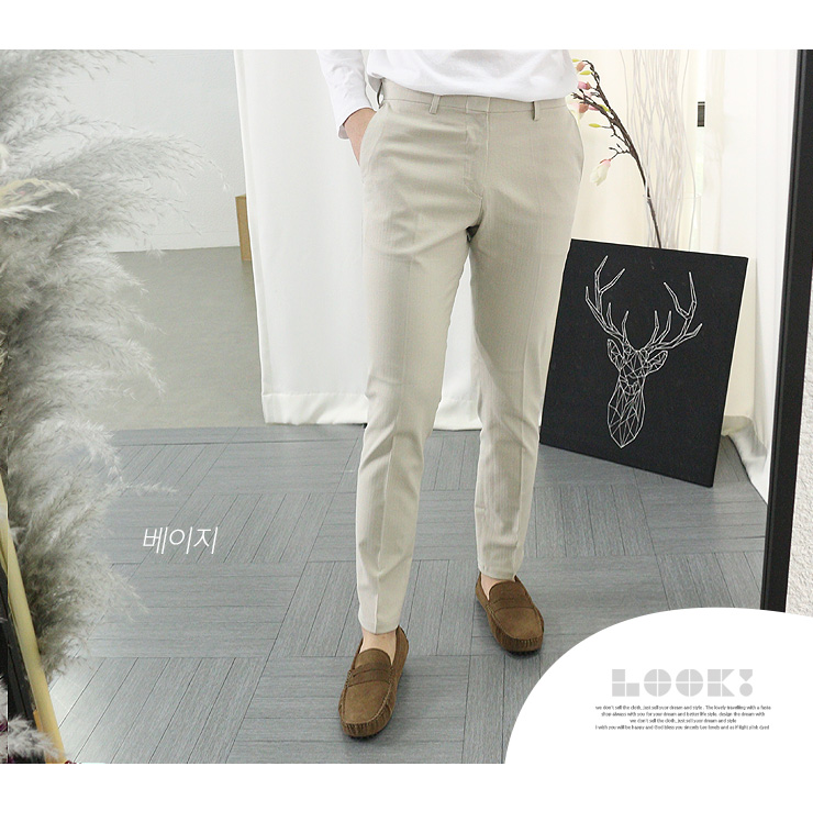 New Men's Pants Herringbone Men Slacks Men's