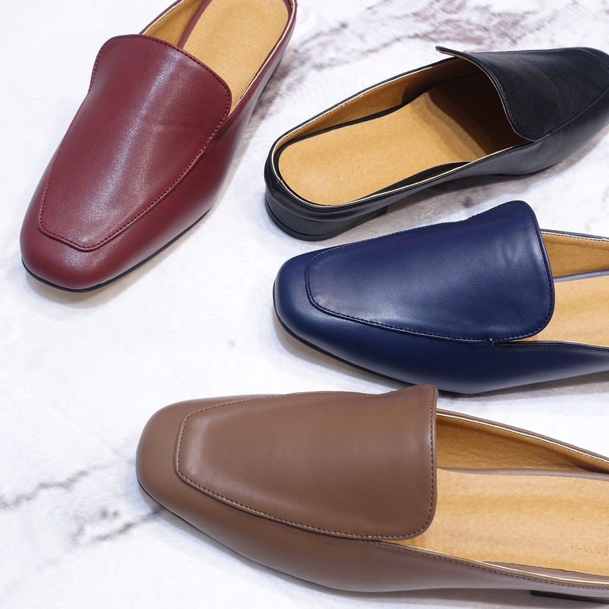 New Simple Blouse 9color s658 Women Mannish Mule S