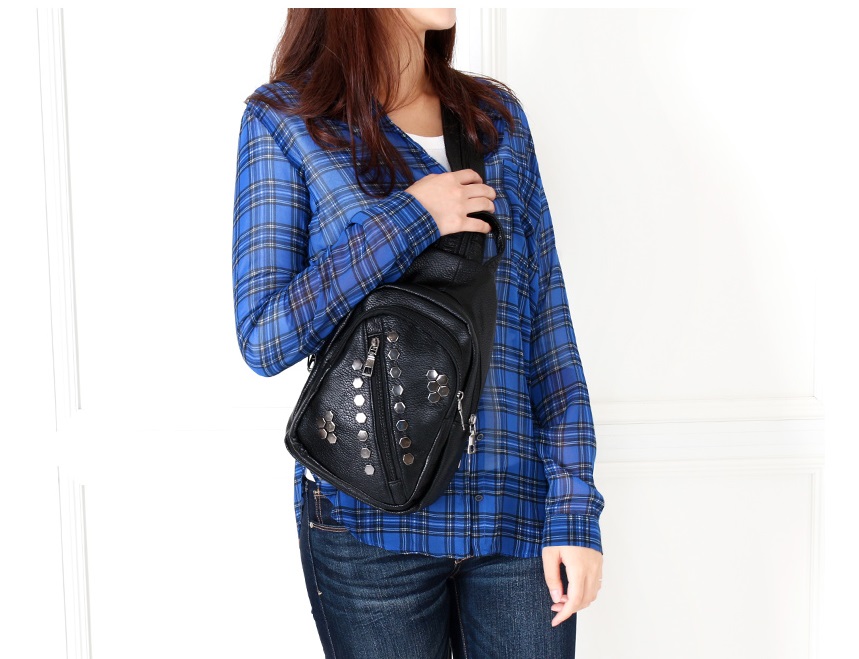 New Casual Two Way Messenger Bag Backpack Rider Ba