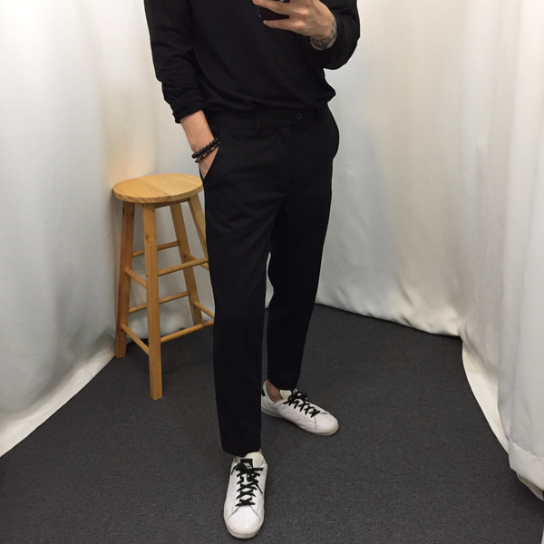 New Men's Pants Slim Fit Slacks Men's Pants 