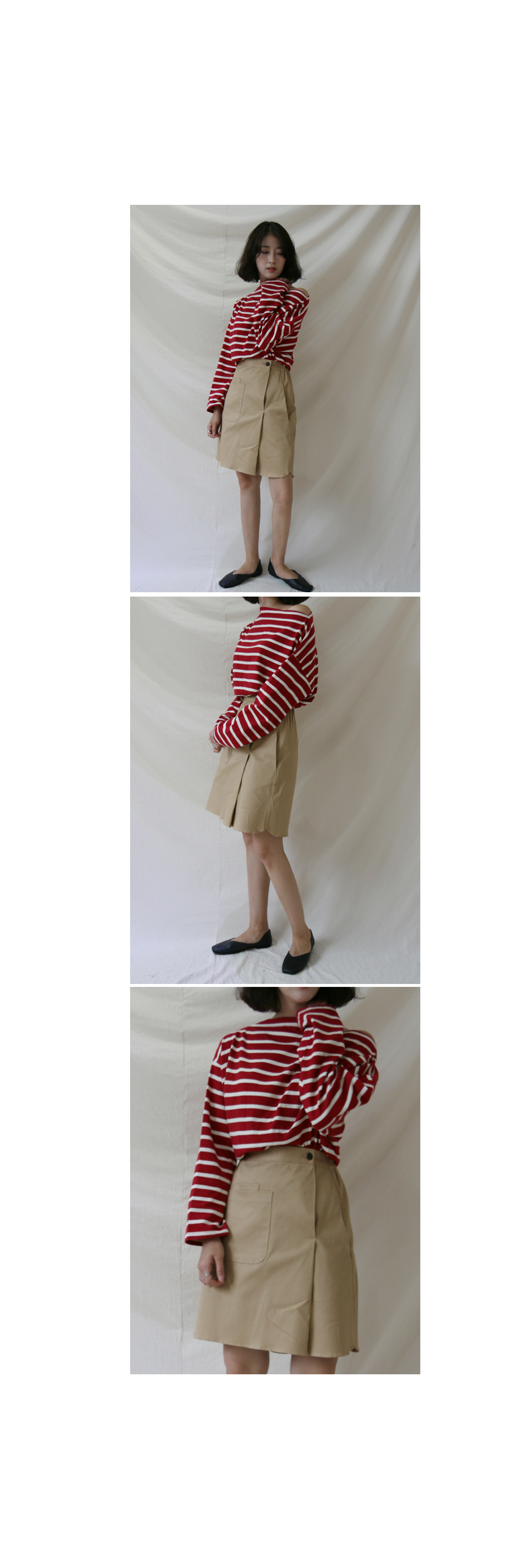 Cotton Off-Shoulder Tigara T-shirt InderJay Infoma