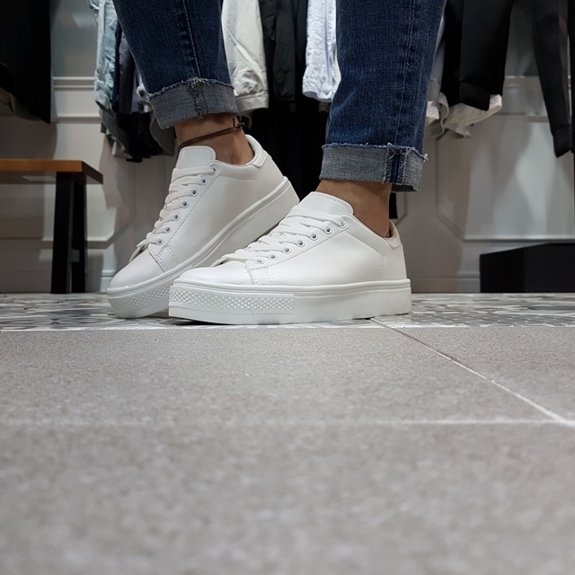 Men Height Shoes Men's White High-end Modern Sn