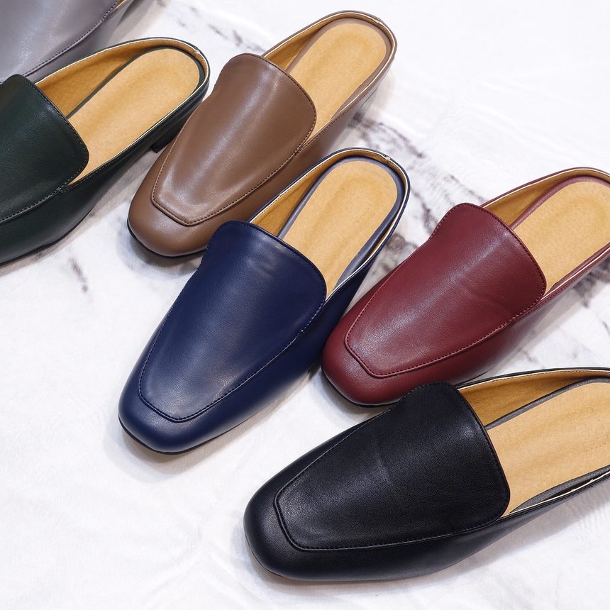 New Simple Blouse 9color s658 Women Mannish Mule S