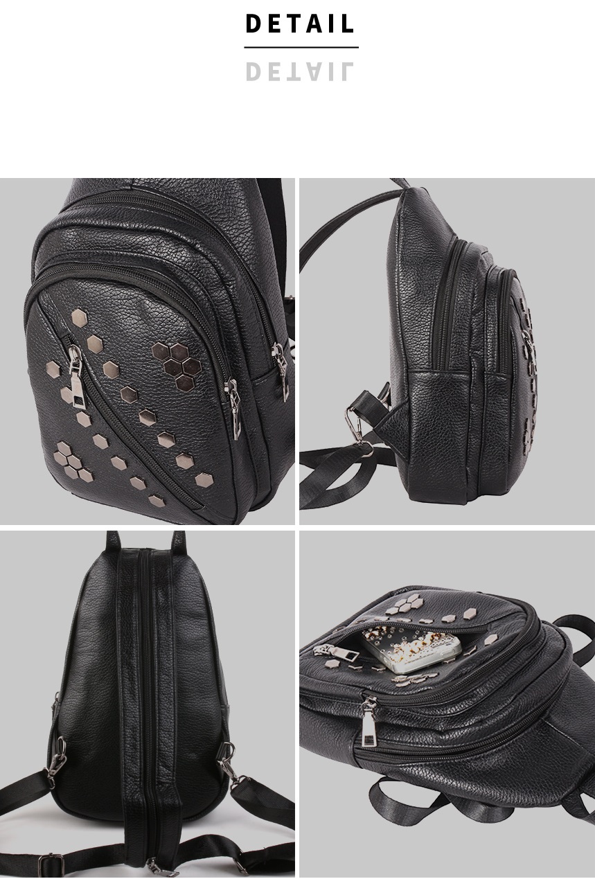 New Casual Two Way Messenger Bag Backpack Rider Ba