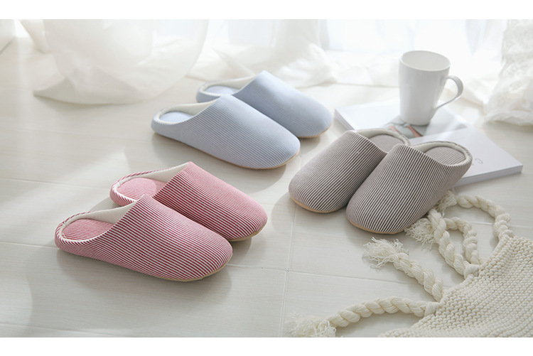 NEW HOME BATHROOM SLIPPERS blue.B Simple modern li