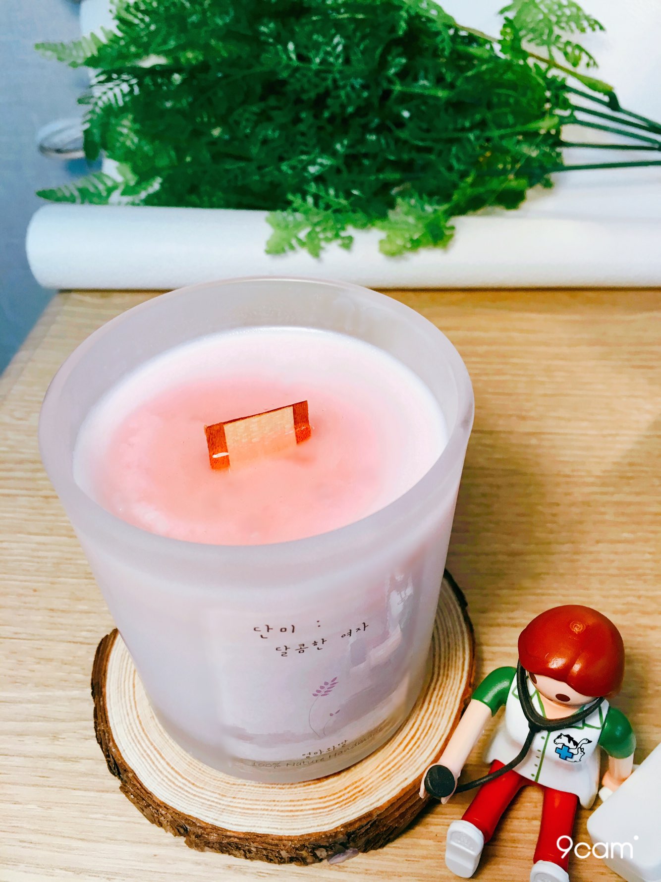 NEW CANDLE 7 oz Korean natural aroma candle lavend