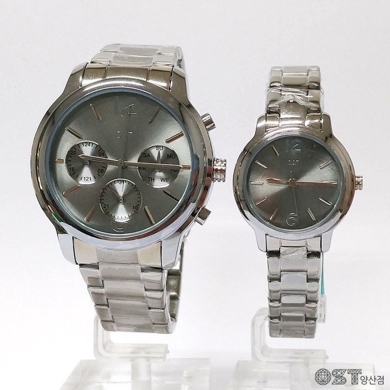 OTC217302TES Watch Gray Metal Couple OTC117302FES 
