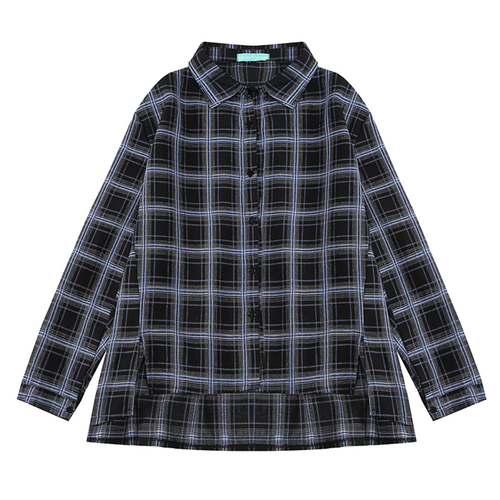 Feminine Check Shirt _2 Color ❤ ⃛ On-going Moment 