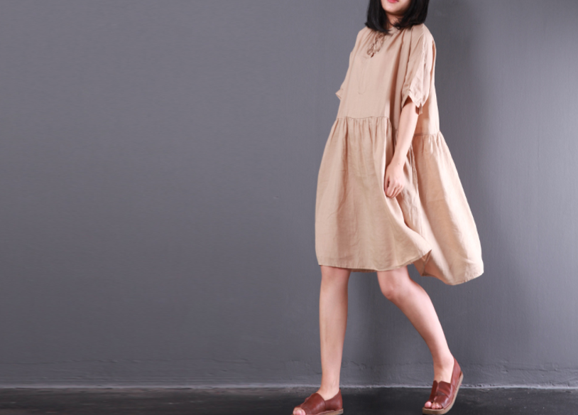 NEW FASHION LADY GIRL DRESS Imported Buffett Linen