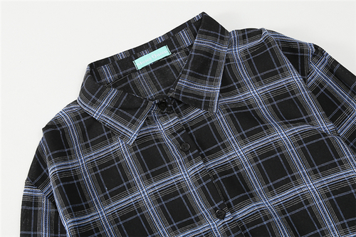 Feminine Check Shirt _2 Color ❤ ⃛ On-going Moment 