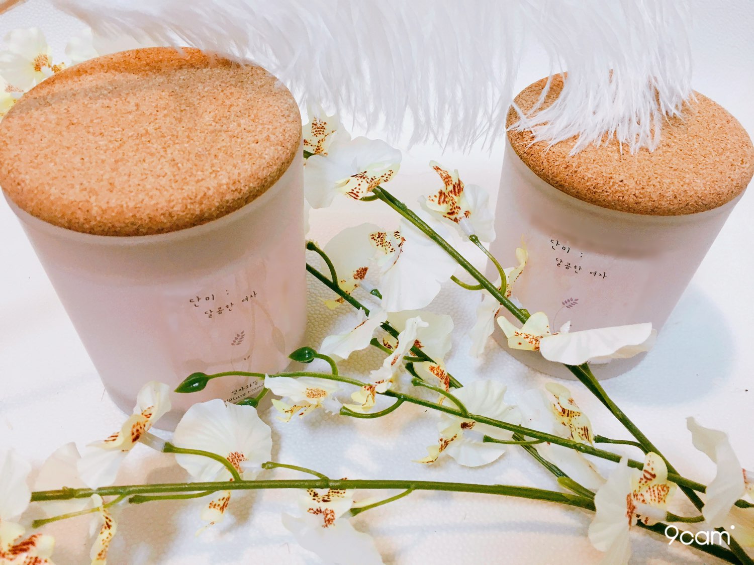 NEW CANDLE 7 oz Korean natural aroma candle lavend