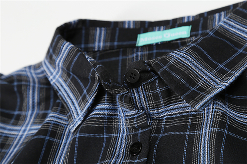 Feminine Check Shirt _2 Color ❤ ⃛ On-going Moment 