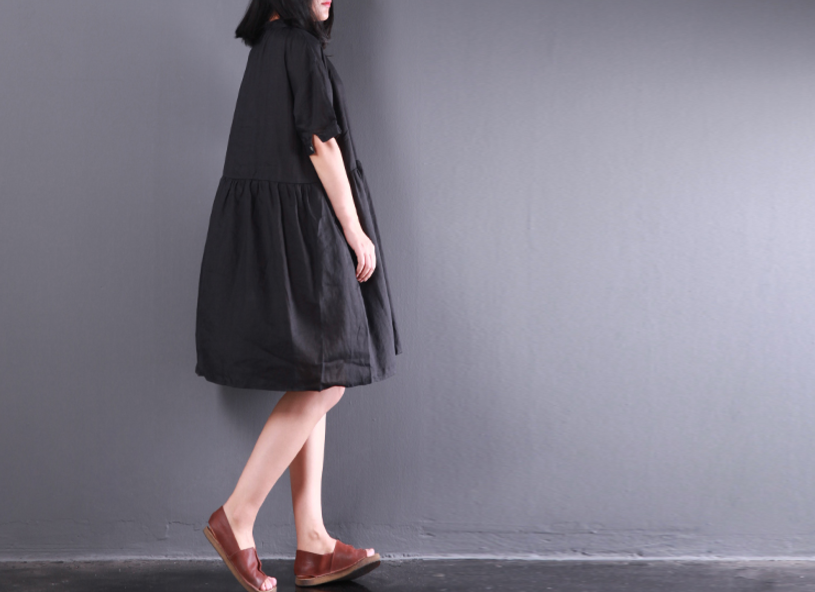 NEW FASHION LADY GIRL DRESS Imported Buffett Linen