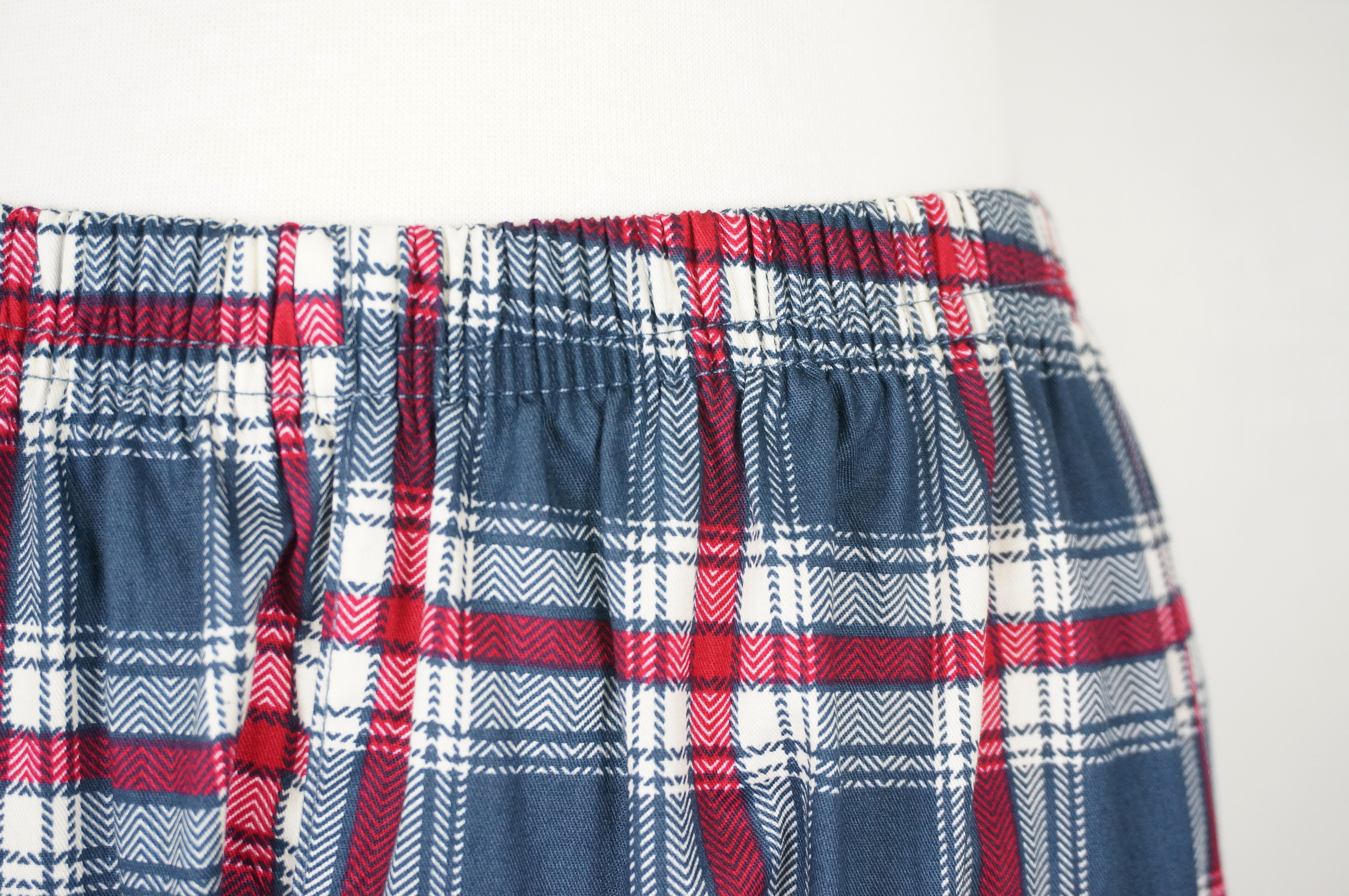 New Luxurious Couple Long Sleeved Check Pajamas Pa