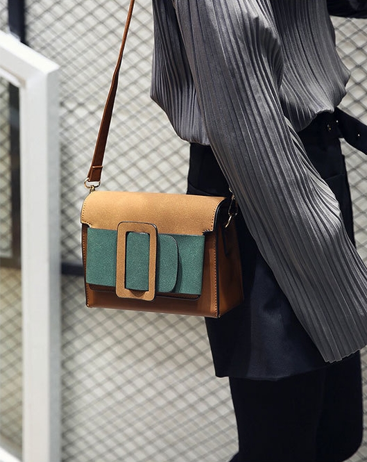 New Square Buckle Cross Mini Bag Women Bags Women 