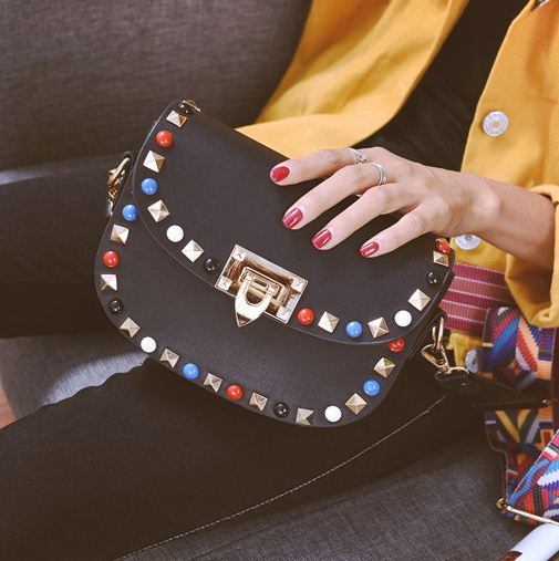 New color pattern cross mini-bag woman bag woman b