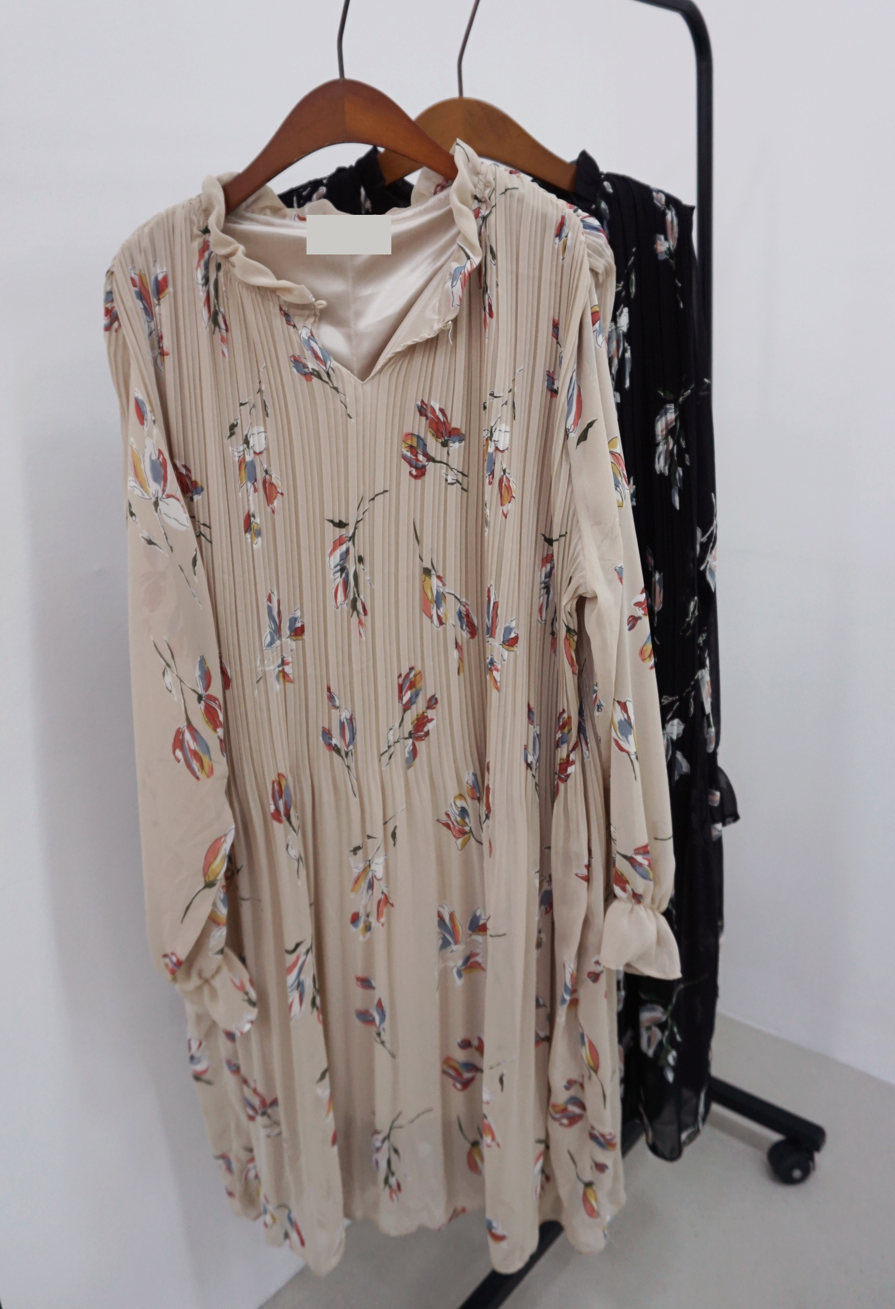 New Women Dress Fall Chiffon Flower