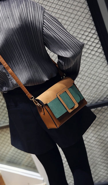 New Square Buckle Cross Mini Bag Women Bags Women 