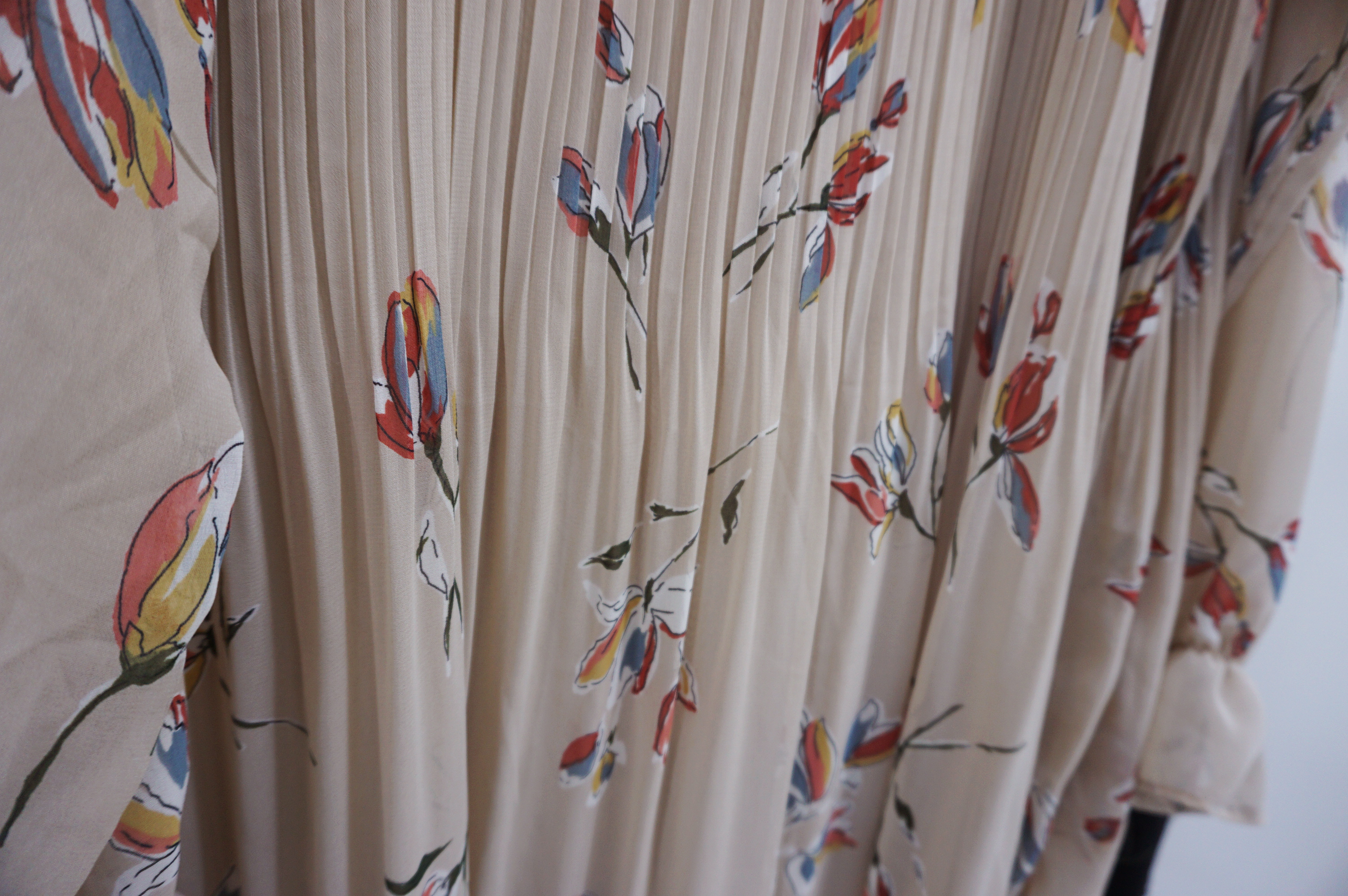 New Women Dress Fall Chiffon Flower