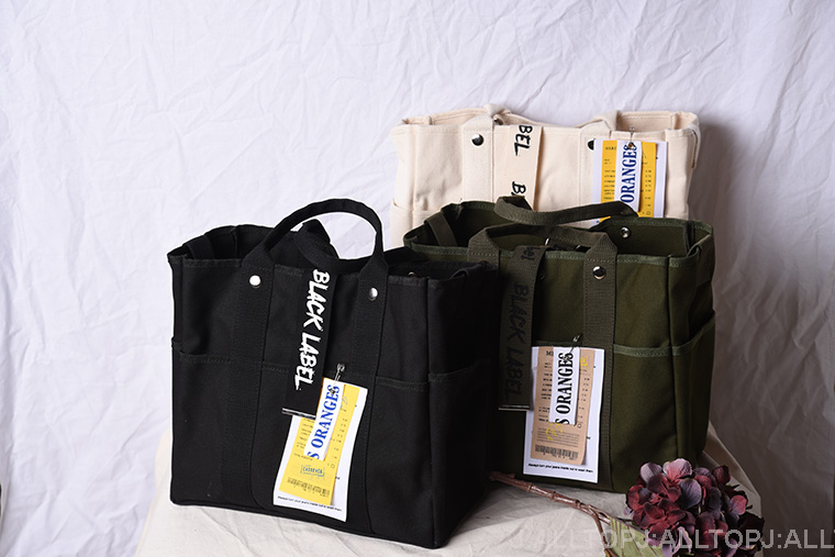 New Women's Bags Black Label Canvas Square Back