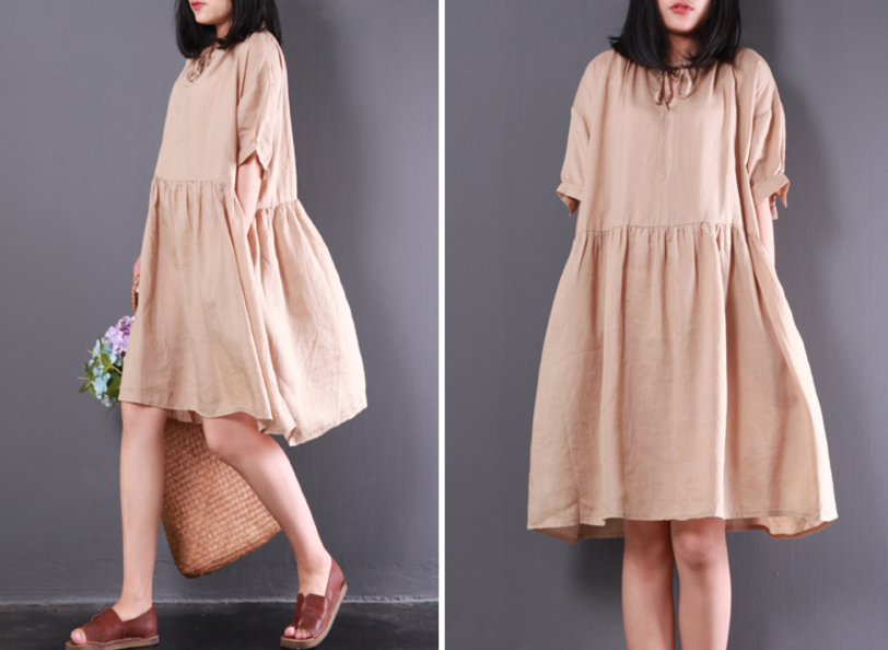 NEW FASHION LADY GIRL DRESS Imported Buffett Linen