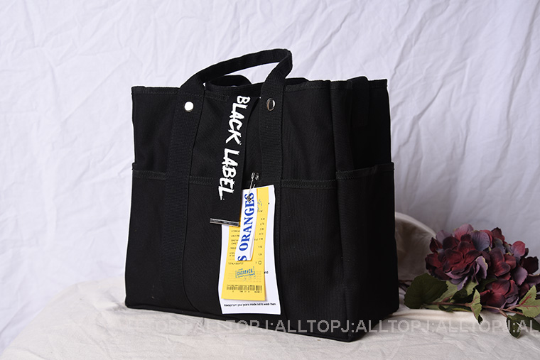 New Women's Bags Black Label Canvas Square Back