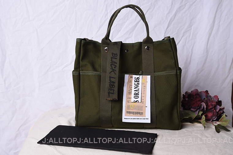 New Women's Bags Black Label Canvas Square Back