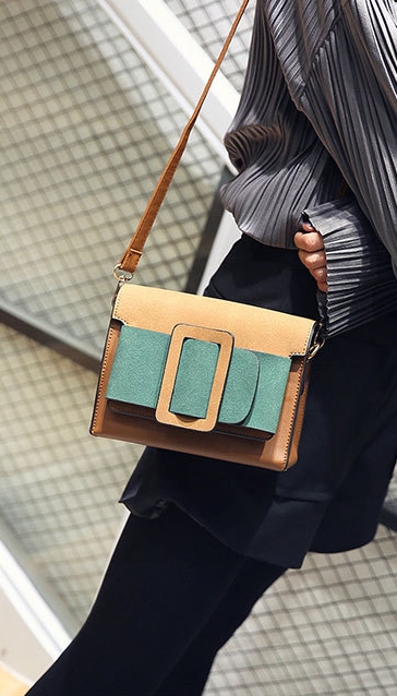 New Square Buckle Cross Mini Bag Women Bags Women 