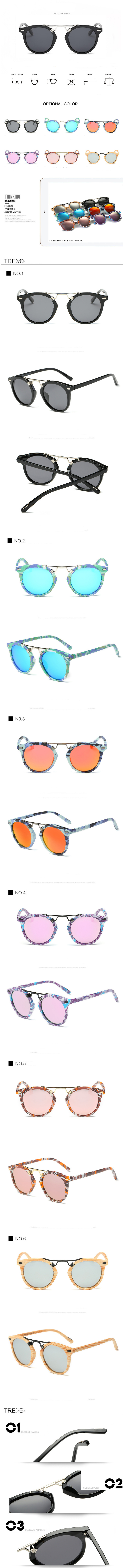 NEW FASHION SUNGLASSES B40061 Unique Unisex Vivid