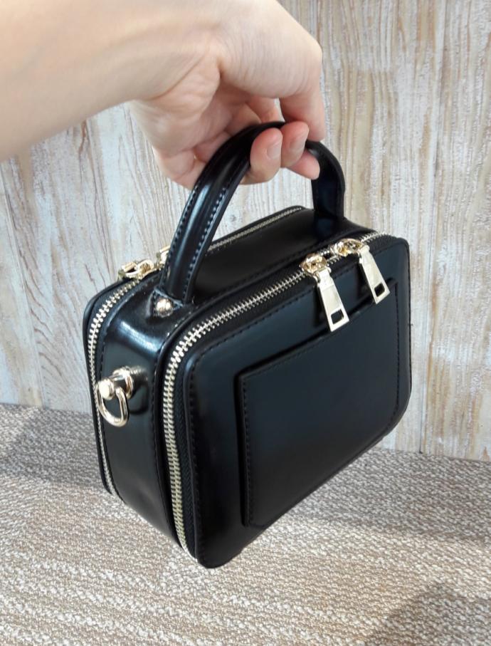 New Mini square square cross back tote 3color Easy