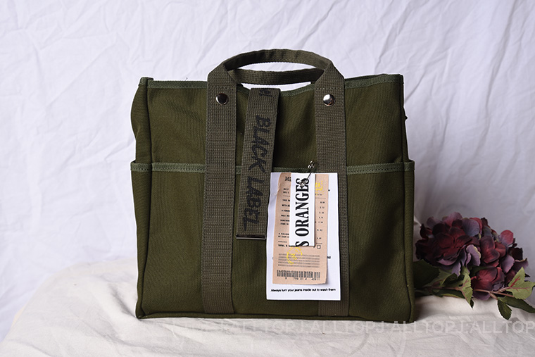 New Women's Bags Black Label Canvas Square Back