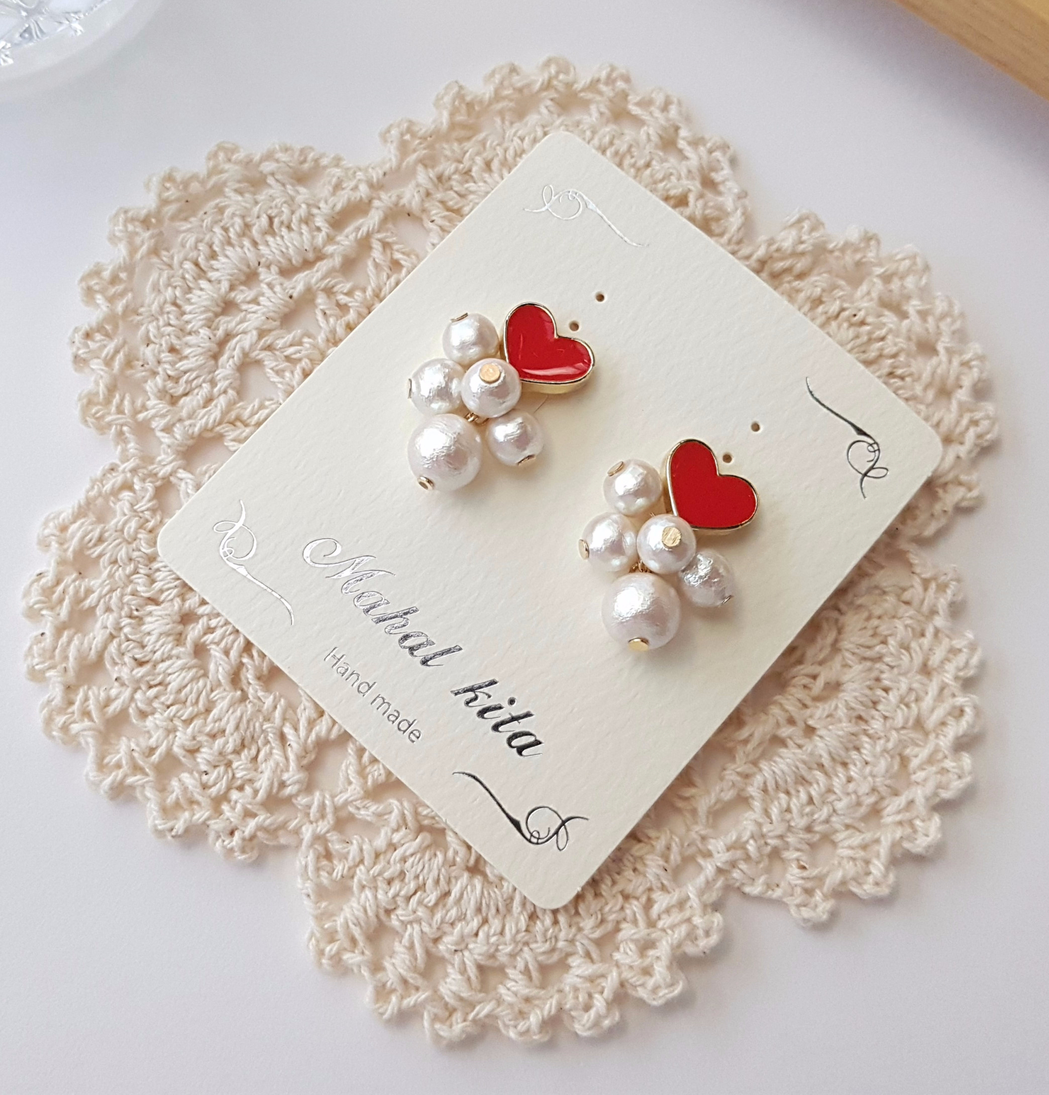 Pearl chain bar drop earrings girlfriend gift fanc