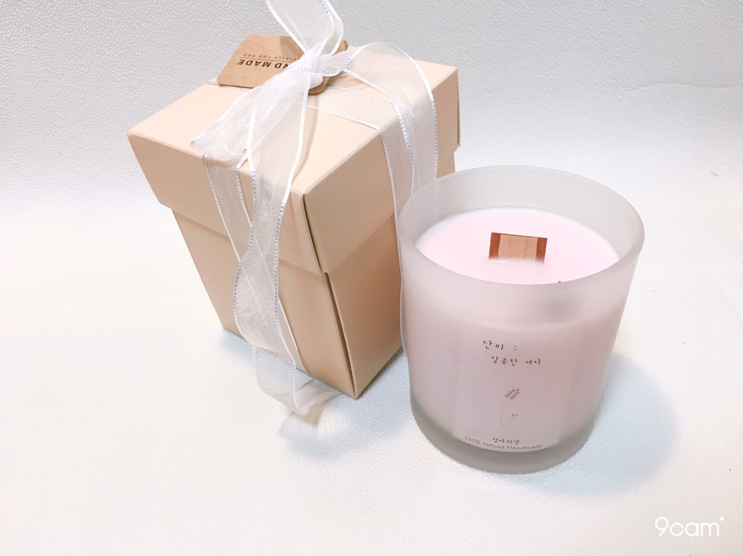 NEW CANDLE 7 oz Korean natural aroma candle lavend