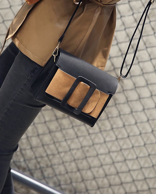 New Square Buckle Cross Mini Bag Women Bags Women 