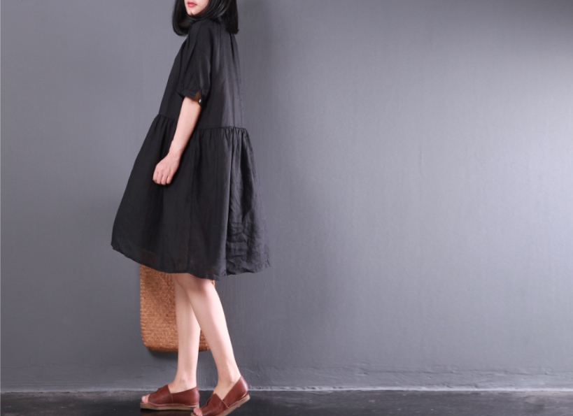NEW FASHION LADY GIRL DRESS Imported Buffett Linen