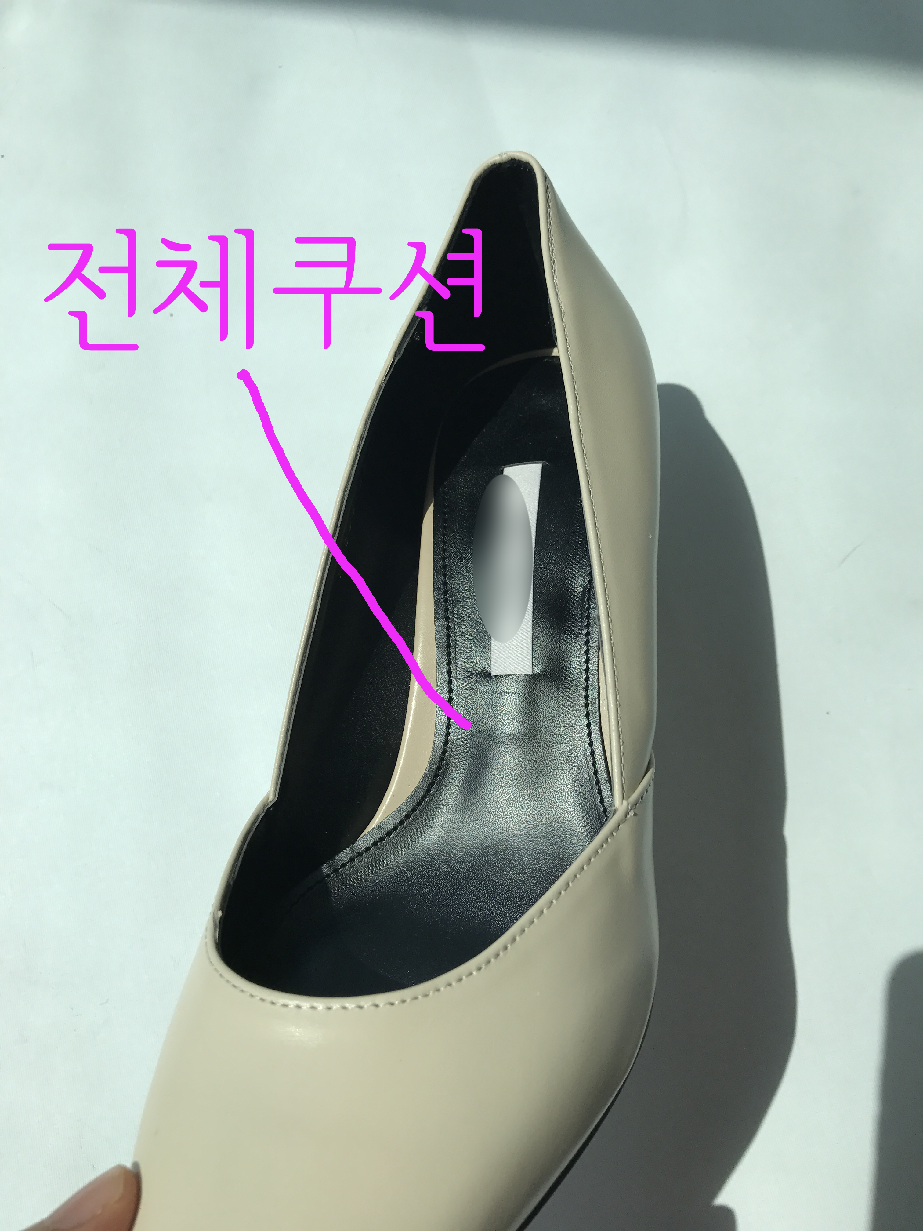 Cowhide stiletto mid heel 7cm black, beige, wine, 