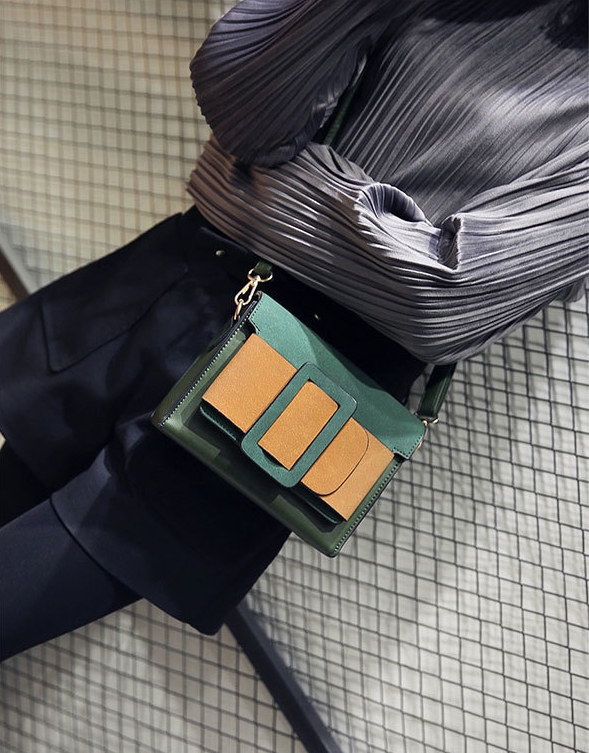 New Square Buckle Cross Mini Bag Women Bags Women 