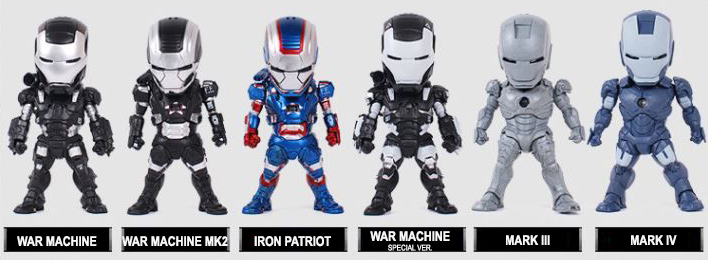 Ironman Avengers figure set car interior decoratio