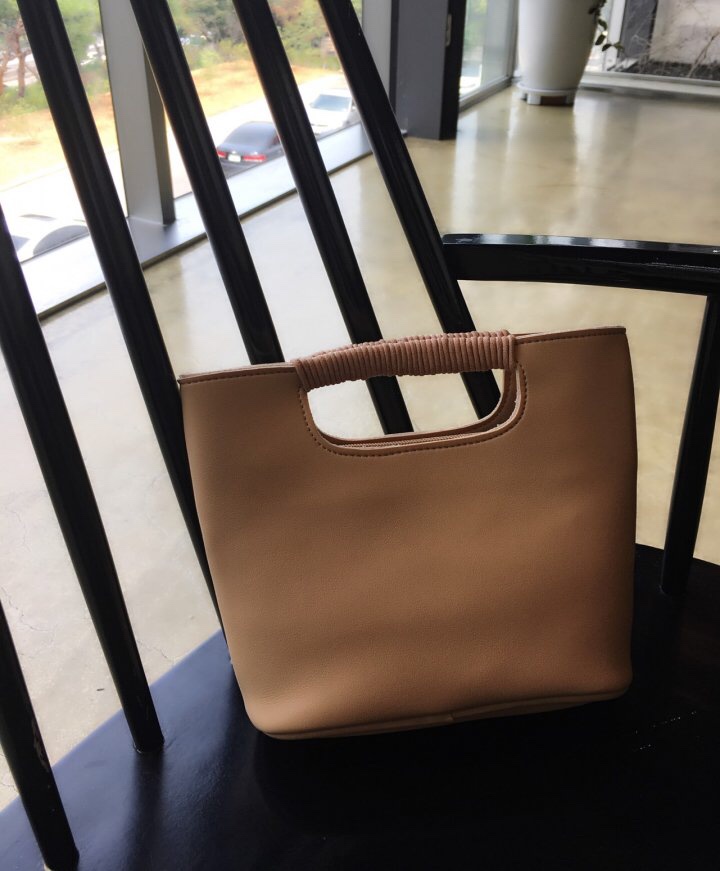 New Mini handles Cross back tote bag Small bag Cut