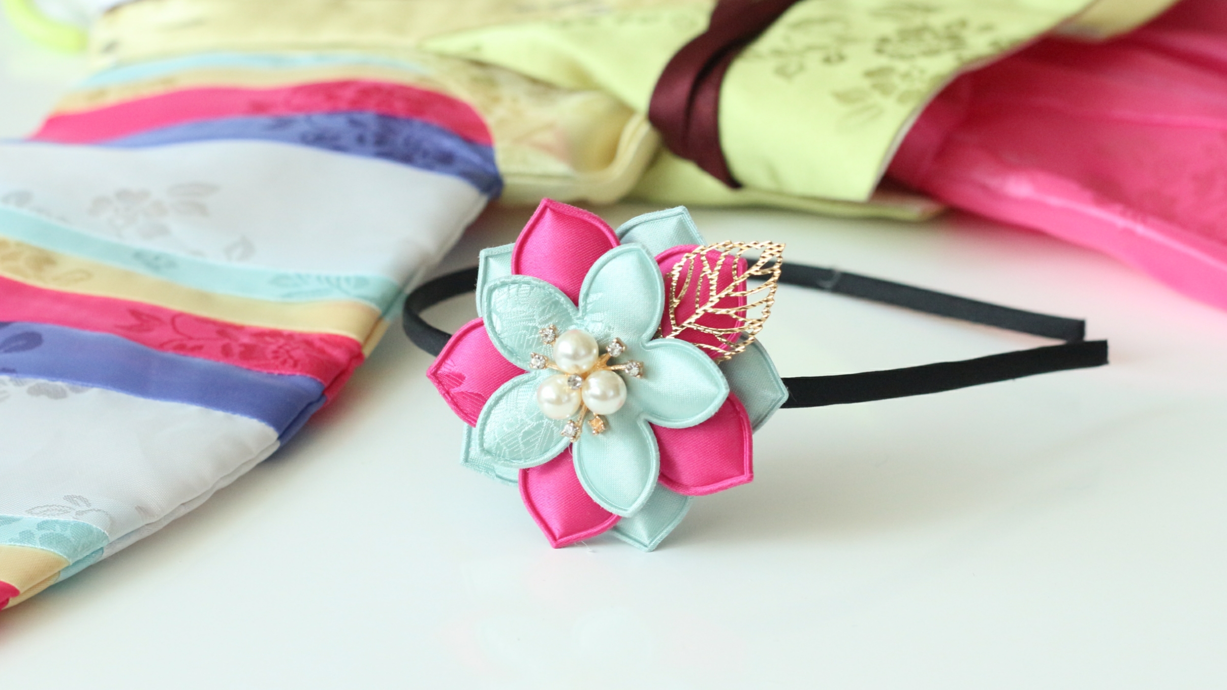 Hanbok Hanbok Headband Accessories Hair Band Birth