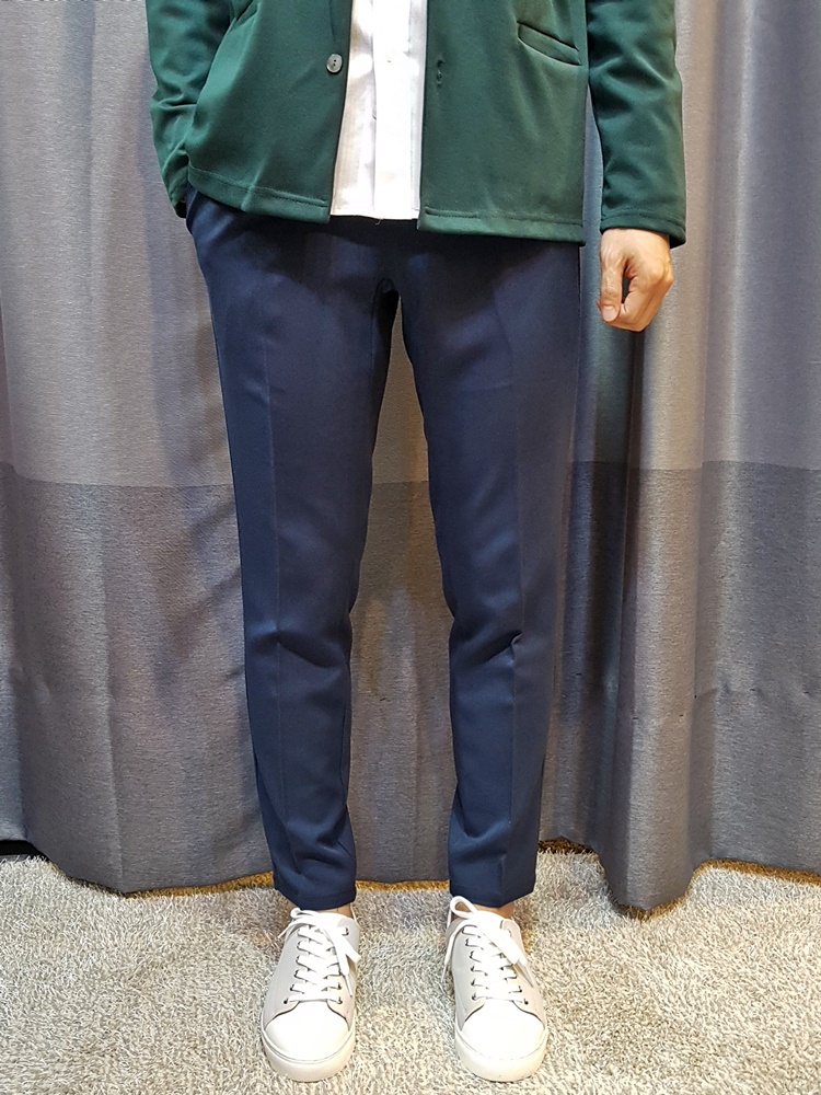 New Men's Pants Autumn Bending Slim Span Slacks