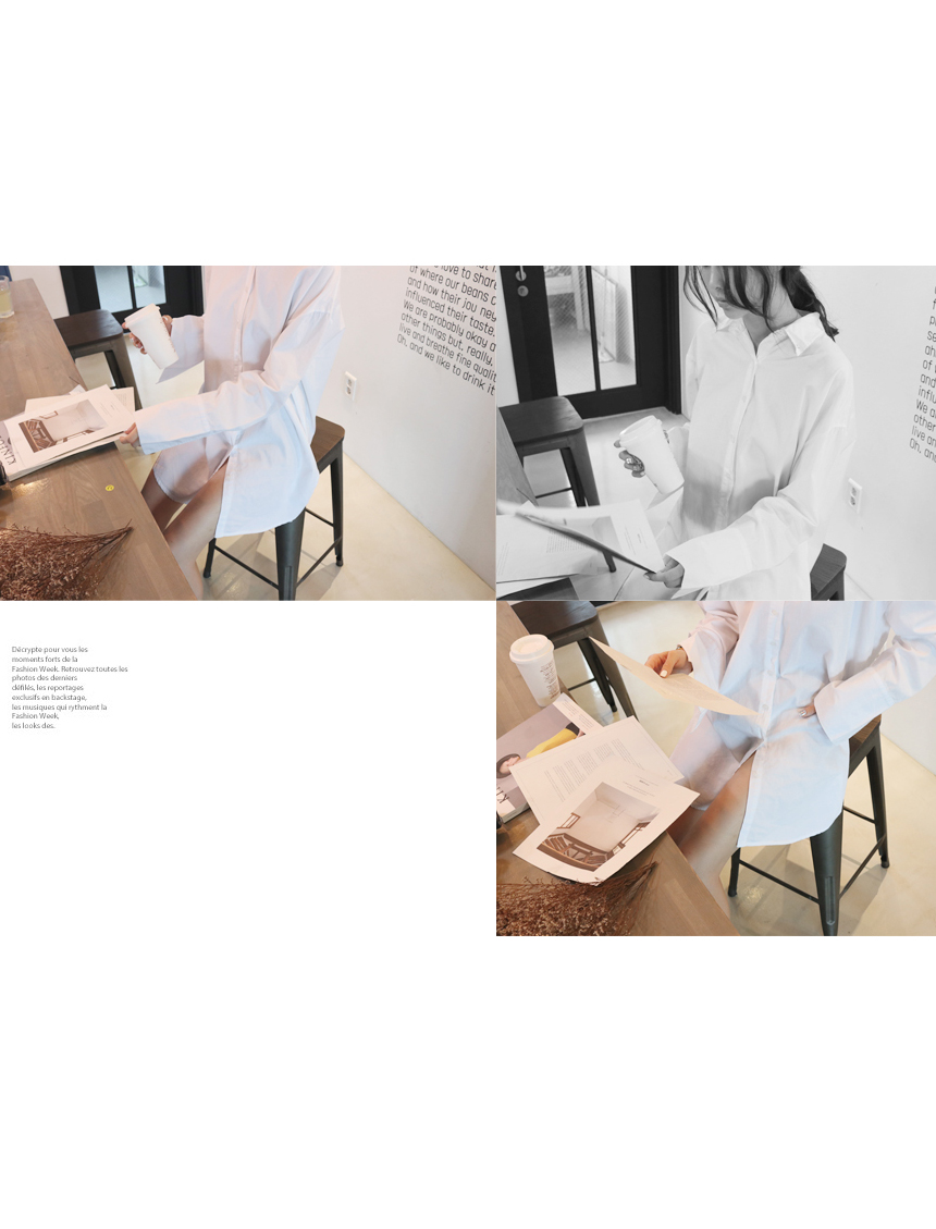 Basic O Buffett Karla Long Shirt Southern Women