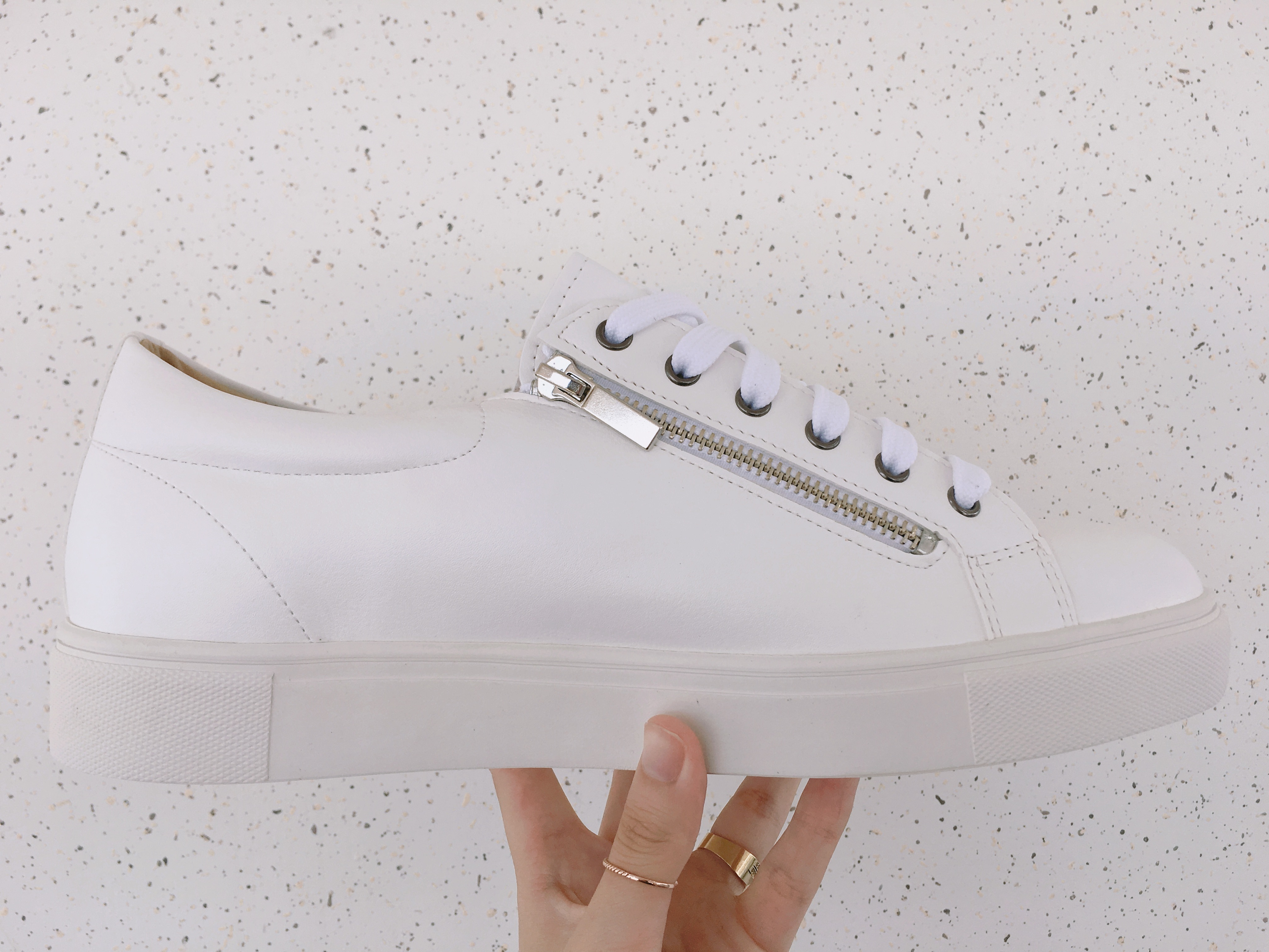 Men Height Shoes Men Heel Zipper Sneakers Shoes Wh